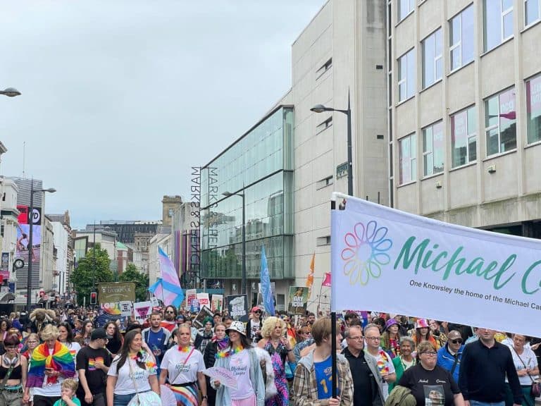 Biggest ever March with Pride in Liverpool
