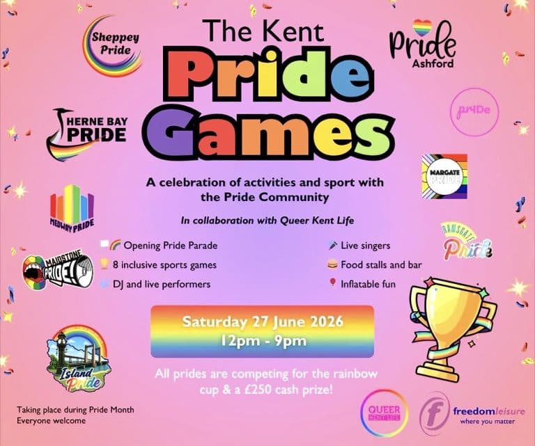 Kent is the home of the very first “Pride Games”