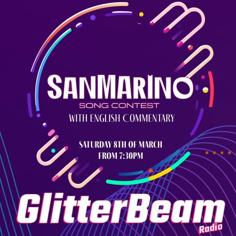 San Marino Song Contest, Live on GlitterBeam!